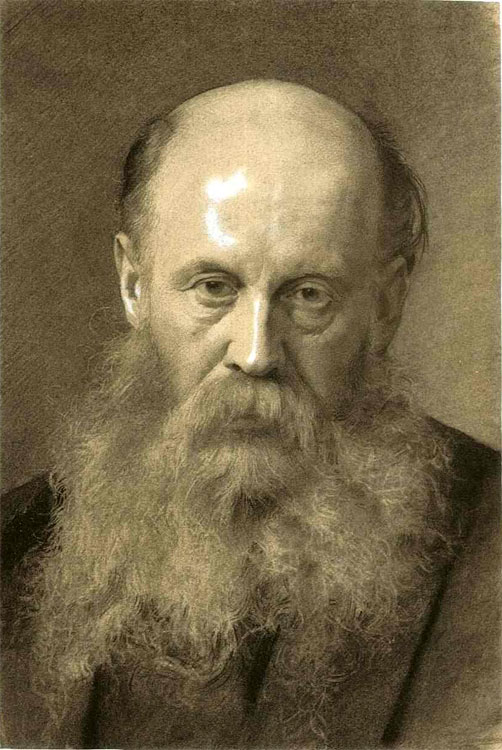 Portrait of a Man With Beard - Gustav Klimt