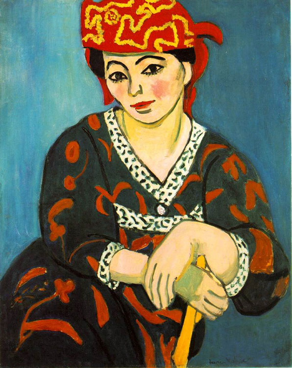 The Red Madras Headress (Mme Matisse: Madras Rouge)