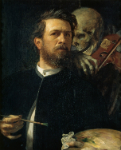 Self Portrait with Death as a Fiddler